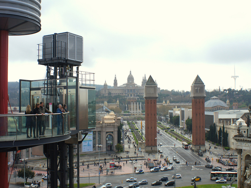 melhores vistas de Barcelona