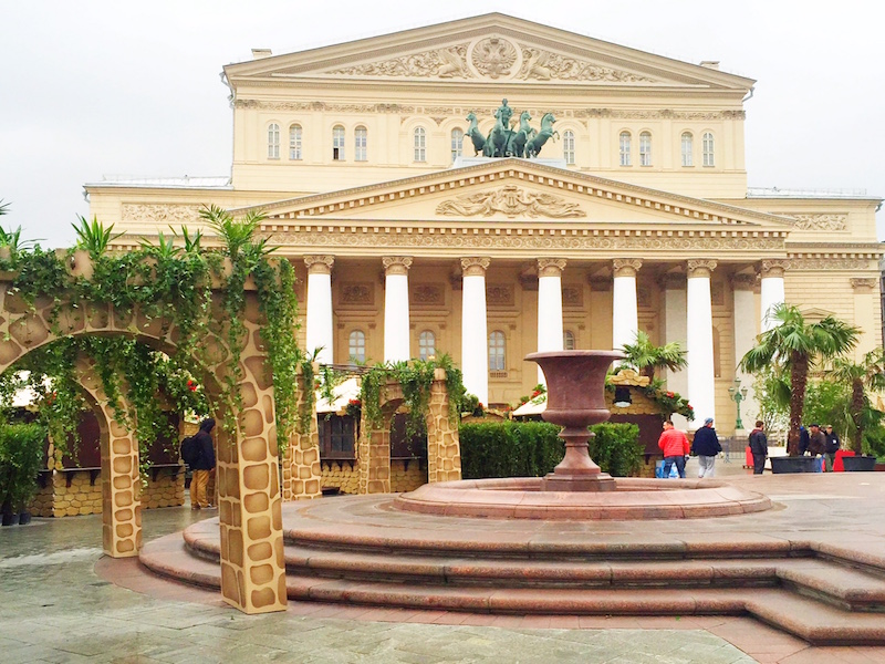 galerias e teatros de Moscou- Bolshoi