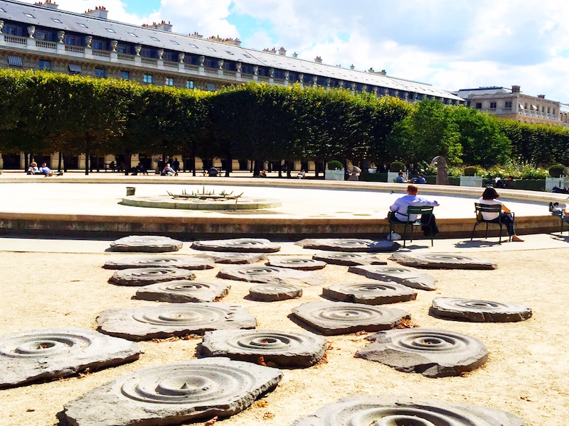Jardin du Palais Royal- atrações escondidas de Paris