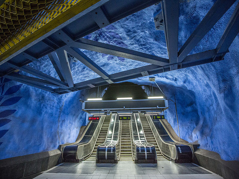 estações de metrô mais lindas do mundo