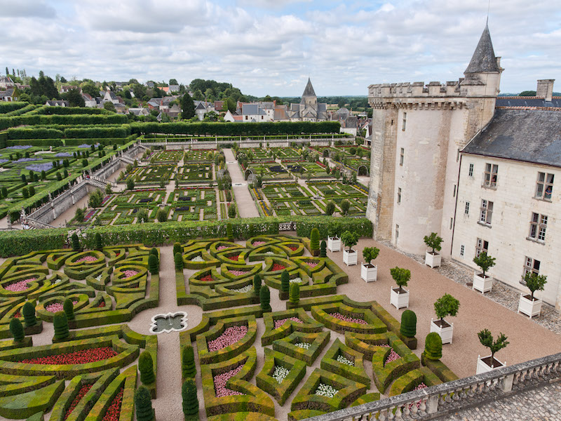 villandry- jardins da França