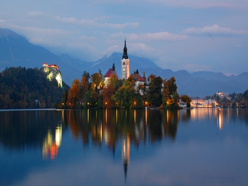 Lago Bled- lagos na Europa