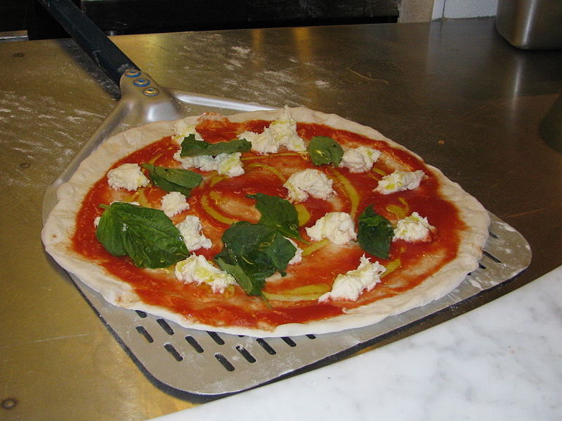 pizza em Milão