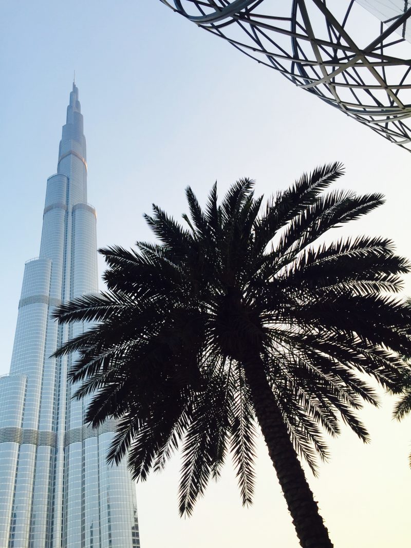 topo do burj Khalifa