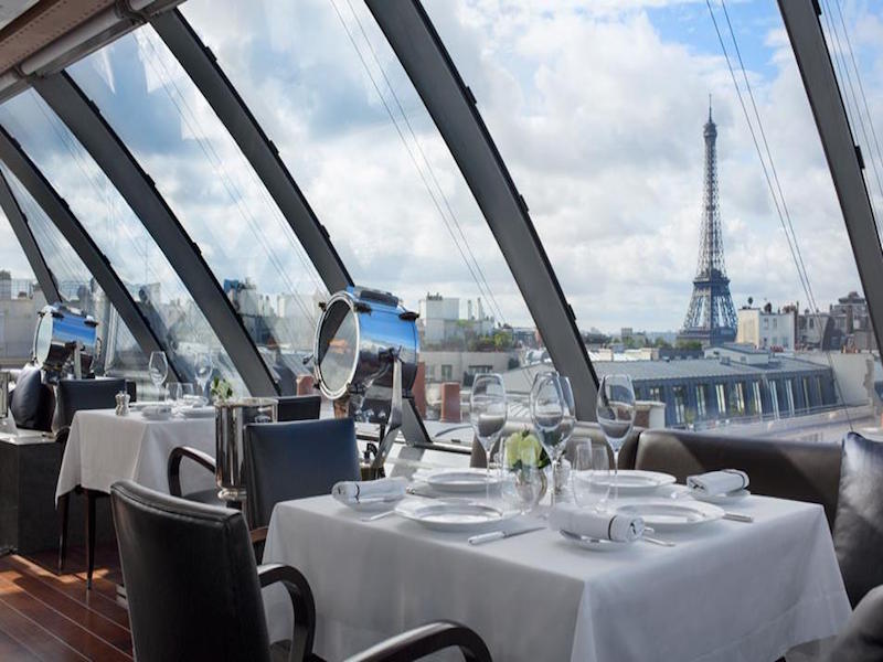 restaurantes em Paris com vista para a Torre Eiffel